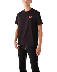 TRUE RELIGION - T Shirts Short Sleeve Buddha Soft Summer Crew Neck Tee - Lyst