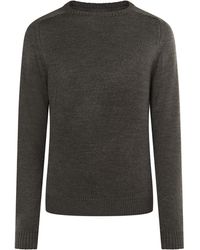 Mo - Pullover Herren Dunkelgrau Melange - Lyst