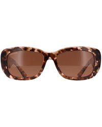 Serengeti - Rectangle Shiny Tortoise Burgundy Honey Mineral Polarized Drivers Bianca Nova - Lyst