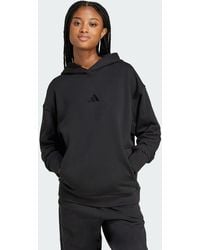adidas - All Szn French Terry Loose Hoodie - Lyst
