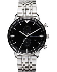 Emporio Armani - Ar0389 Chronograph Watch Stainless Steel - Lyst