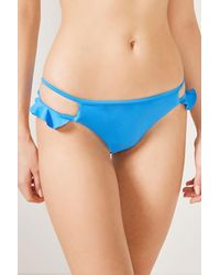 Penti - Low-Waist Frilly Hipster Bikini Bottoms - Lyst
