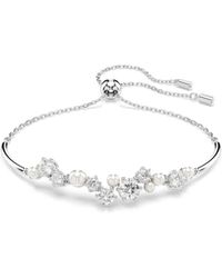 Swarovski - 'Constella Bars' Base Metal Bracelet - Lyst