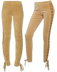 PUMA - X Fenty Laced Velour Leggings - Lyst