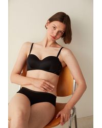 Penti - Midden-Heup Katoenen Jersey Hipster Slip - Lyst
