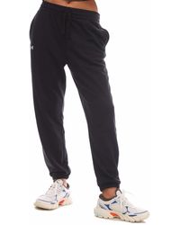 Under Armour - Rival Terry Joggers Voor In Zwart - Lyst