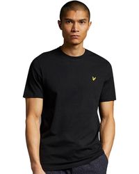 Lyle & Scott - Einfarbiges T-Shirt - Lyst