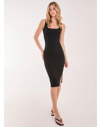 Pink Vanilla - Bandage Midi Dress - Lyst