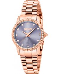 Just Cavalli - Jc1L310M0085 Ladies Animalier Fiorenza Snake Watch - Lyst