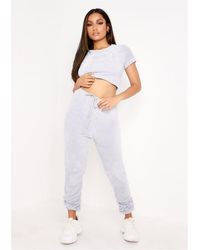 Missy Empire - Missy Empire Drawstring Joggers - Lyst