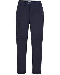 Craghoppers - Ladies Expert Kiwi Convertible Trousers (Dark) - Lyst