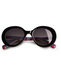 Ted Baker - Sixties 1960'S Round Frame Sunglasses - Lyst