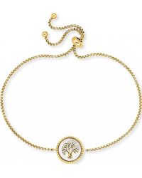 Engelsrufer - Erb-Liltree-Pe-G Ladies Tree Of Life Bracelet - Lyst