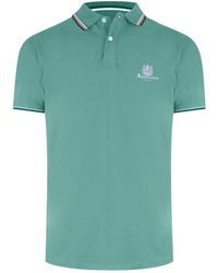 Aquascutum - Active Cotton Polo Salvia - Lyst