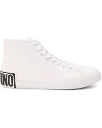 Moschino - Court Trainers - Lyst