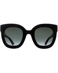 Gucci - GG0208S Statement Oval Sunglasses - Lyst