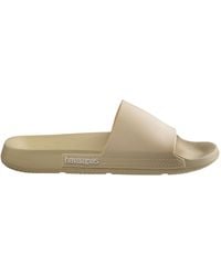 Havaianas - Open Toe Flat Slide Sandals - Lyst