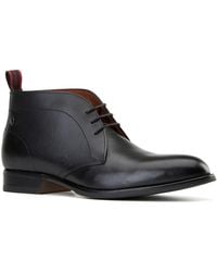 Base London - Wallis Leather Ankle Boots - Lyst