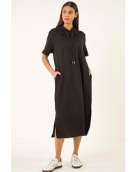 Roman - Trim Detail Midi T-Shirt Dress - Lyst