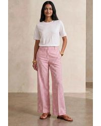 Secret Label - Relaxed Linen Blend T-Shirt - Lyst
