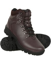 Mountain Warehouse - 'Latitude Ii Extreme' Leather Boots Waterproof Hiking Shoes - Lyst