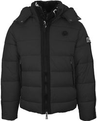 Philipp Plein - Padded Small Circular Logo Jacket - Lyst