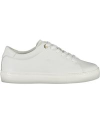 Tommy Hilfiger - Leather Sneaker - Lyst