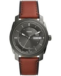 Fossil - Machine Watch Fs5900 Leather (Archived) - Lyst