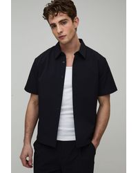 BoohooMAN - Slim Fit Mid Length Technical Stretch Short - Lyst