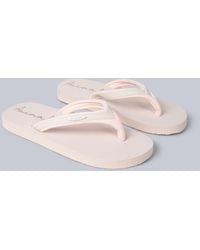 Mountain Warehouse - 'Swish' Flip Flops With Soft Padded Upper Straps Comfy Slip-On Beach Sandals - Lyst