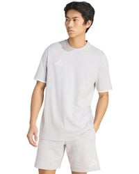 adidas - Entrada 26 Cotton T Shirt Crew Tee Jz6677 - Lyst