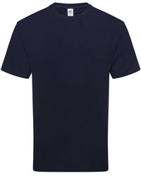 Fruit Of The Loom - Adult Pure Cotton T-Shirt (Deep) - Lyst