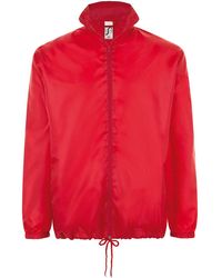 Sol's - Shift Showerproof Windbreaker Jacket - Lyst