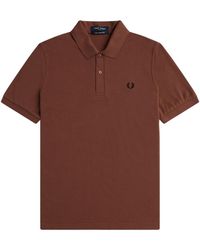 Fred Perry - The Original Whisky Polo Shirt Cotton - Lyst