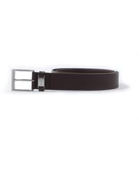 BOSS - Logo Emed Keeper Leather Belt - Lyst