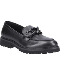 Hush Puppies - Gianna Leather Loafers - Lyst