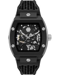 Philipp Plein - The Skeleton Ecoceramic Watch Pwvba0423 Silicone - Lyst