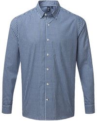 PREMIER - Maxton Checked Long-Sleeved Shirt - Lyst