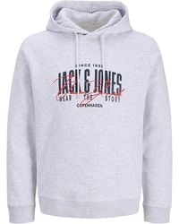 Jack & Jones - Hoodie Hooded Pullover - Lyst