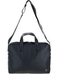 Brampton London - 'Maven' Real Leather Messenger Bag - Lyst