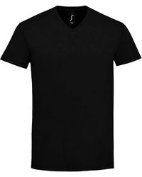 Sol's - Imperial V Neck T-Shirt (Deep) - Lyst