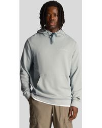 Lyle & Scott - Loopback Embroidered Hoodie - Lyst