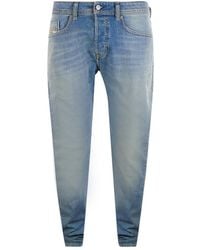 DIESEL - Buster-X Light Denim Pants Cotton - Lyst