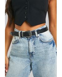 Boohoo - Western Buckle Belt - Lyst