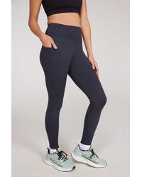Mountain Warehouse - 'Blackout' High Waisted Leggings Stretchy Sweat Wicking Tights Polyamide - Lyst