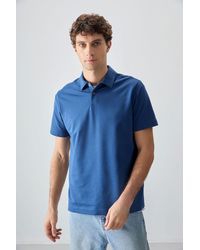 TOMMY LIFE - Oversized Polo Collar T-Shirt - Lyst