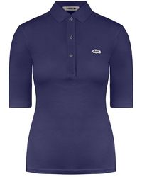 Lacoste - Short Sleeve Collared Polo Shirt Pf0088_166 Cotton - Lyst