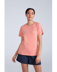 Mountain Warehouse - 'Marina' Logo T-Shirt Cotton Casual Breathable Summer Tee - Lyst