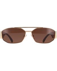 Versace - Rectangle Dark Ve2287 Metal - Lyst