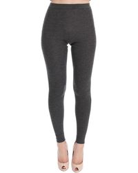 Dolce & Gabbana - Chic High Waist Cashmere Tights Pants - Lyst